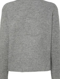 PCSILLY LS REV TIE KNIT NOOS BC>Pieces Clearance