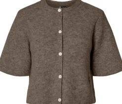 PCSILLY SS O-NECK KNIT CARDIGAN NOO>Pieces Clearance