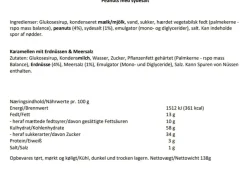 Karamel Kompagniet Peanuts med sydesalt elegance