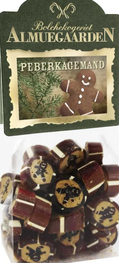 Almuegaarden Peberkagemand bolcher med smag af peberkage New