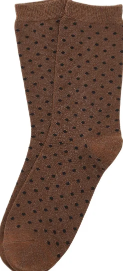 SUI AVA Peppermint Pop Socks Chestnut cocoa Outlet