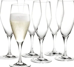 Holmegaard Perfection Champagneglas klar 23 cl 6 stk. Best