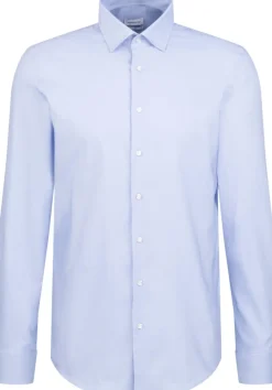 Seidensticker Performance shirt Slim Long sleeve Kent-Collar Uni