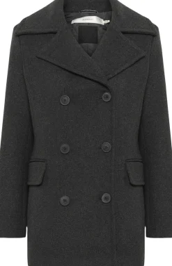 InWear PerryIW Sailor Coat R Dark grey melange