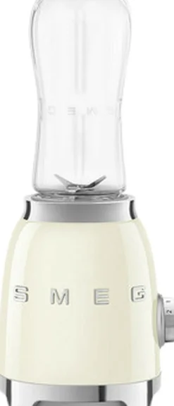 SMEG Personal Blender PBF01BLEU, 0,6L Creme Outlet