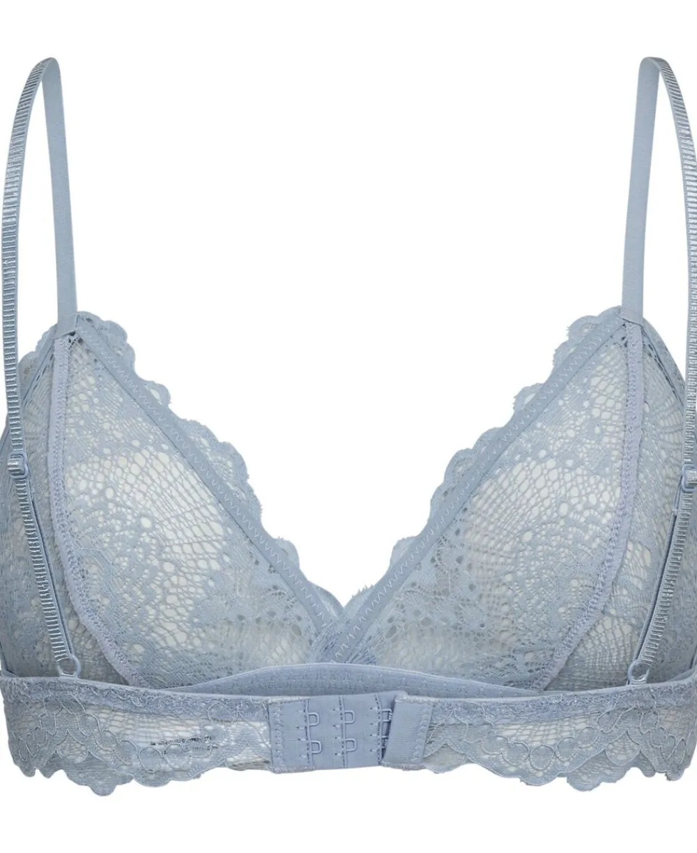Magasin du Nord Collection Petal 1. 1 Unlined Bra Blue blizzard Discount
