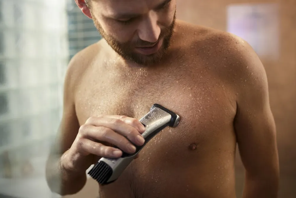 Bodygroom Series 7000 Trimmer til lyske og krop, tåler vand>Philips Online