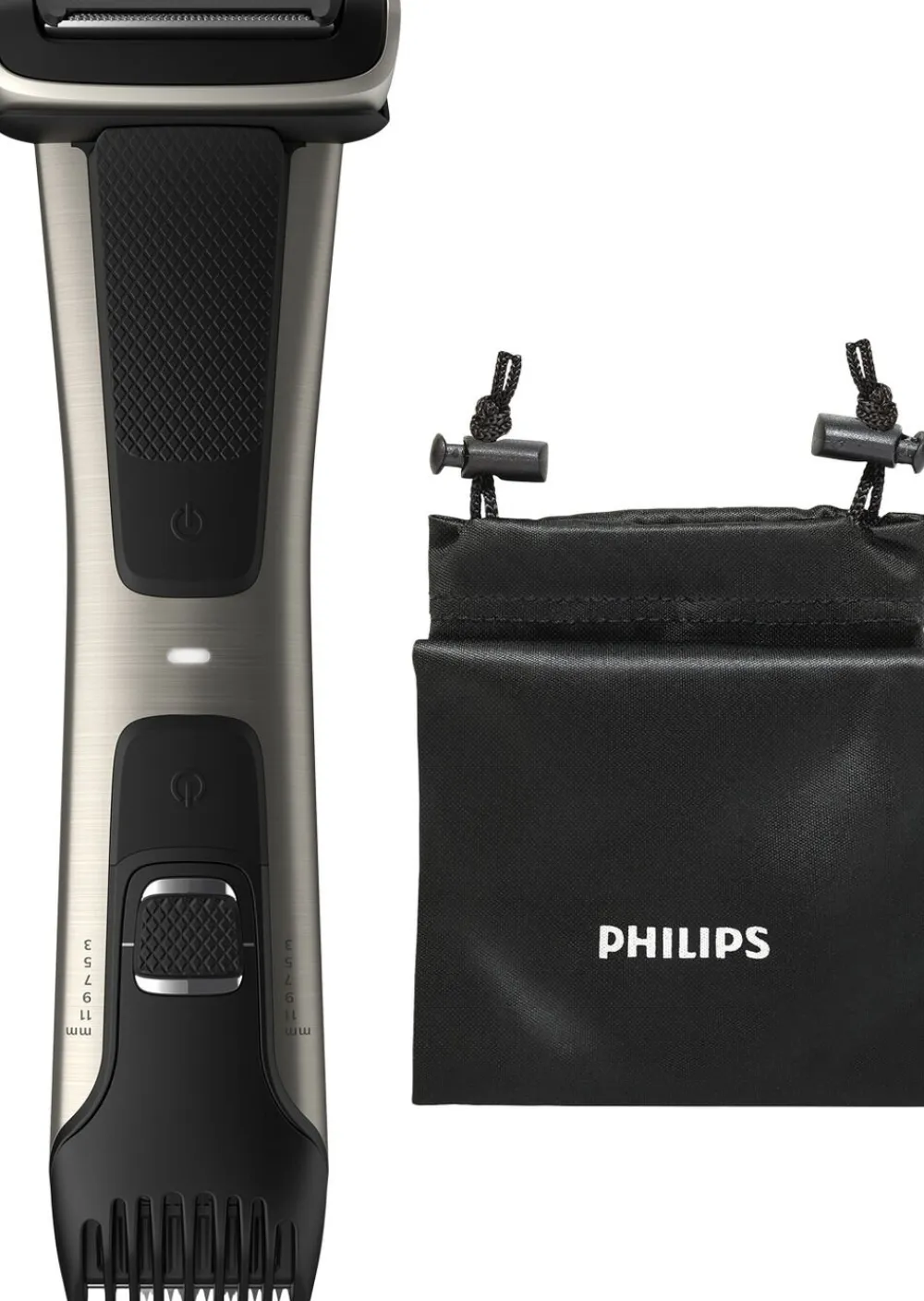 Bodygroom Series 7000 Trimmer til lyske og krop, tåler vand>Philips Online