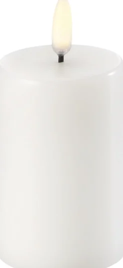 Pillar LED Candle - Nordic White - 5 x 7,5 CM>Uyuni