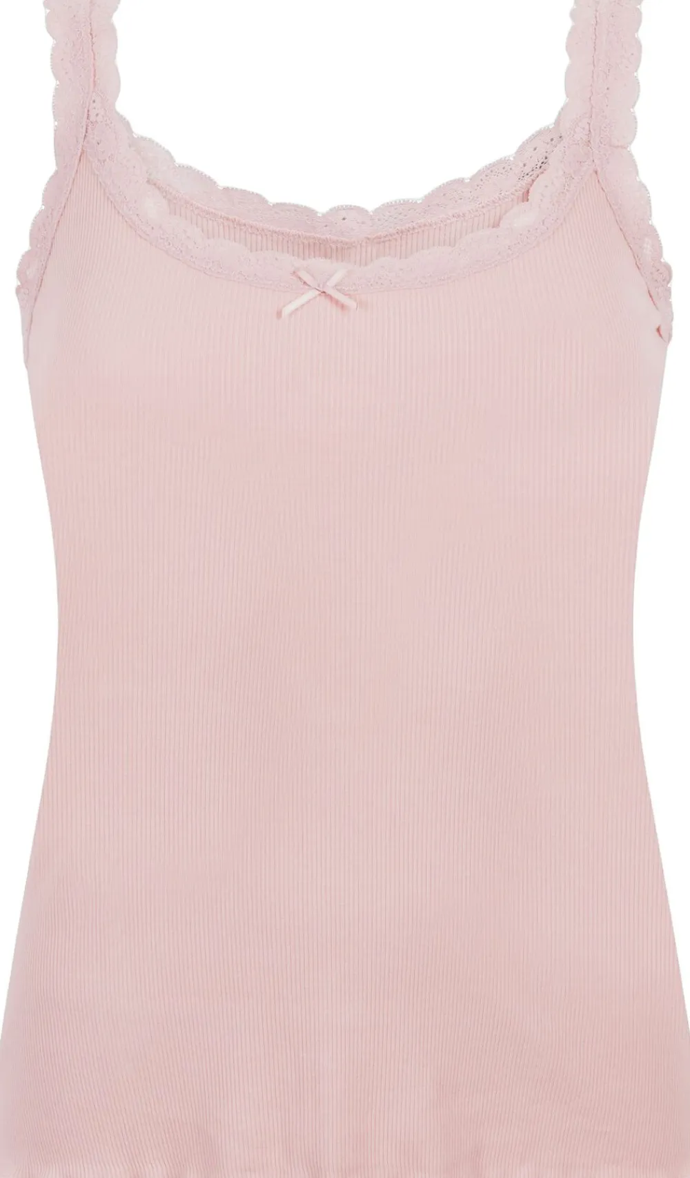 PJ CAMI RIB LACE CONTRAST>Hunkemöller New