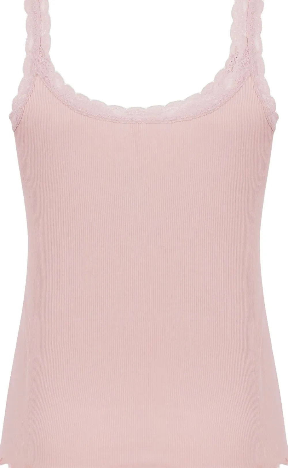 PJ CAMI RIB LACE CONTRAST>Hunkemöller New