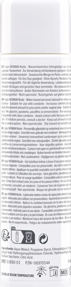 Woman Nude - Vandbaseret glidecreme 100 ml.><noscript><img width=