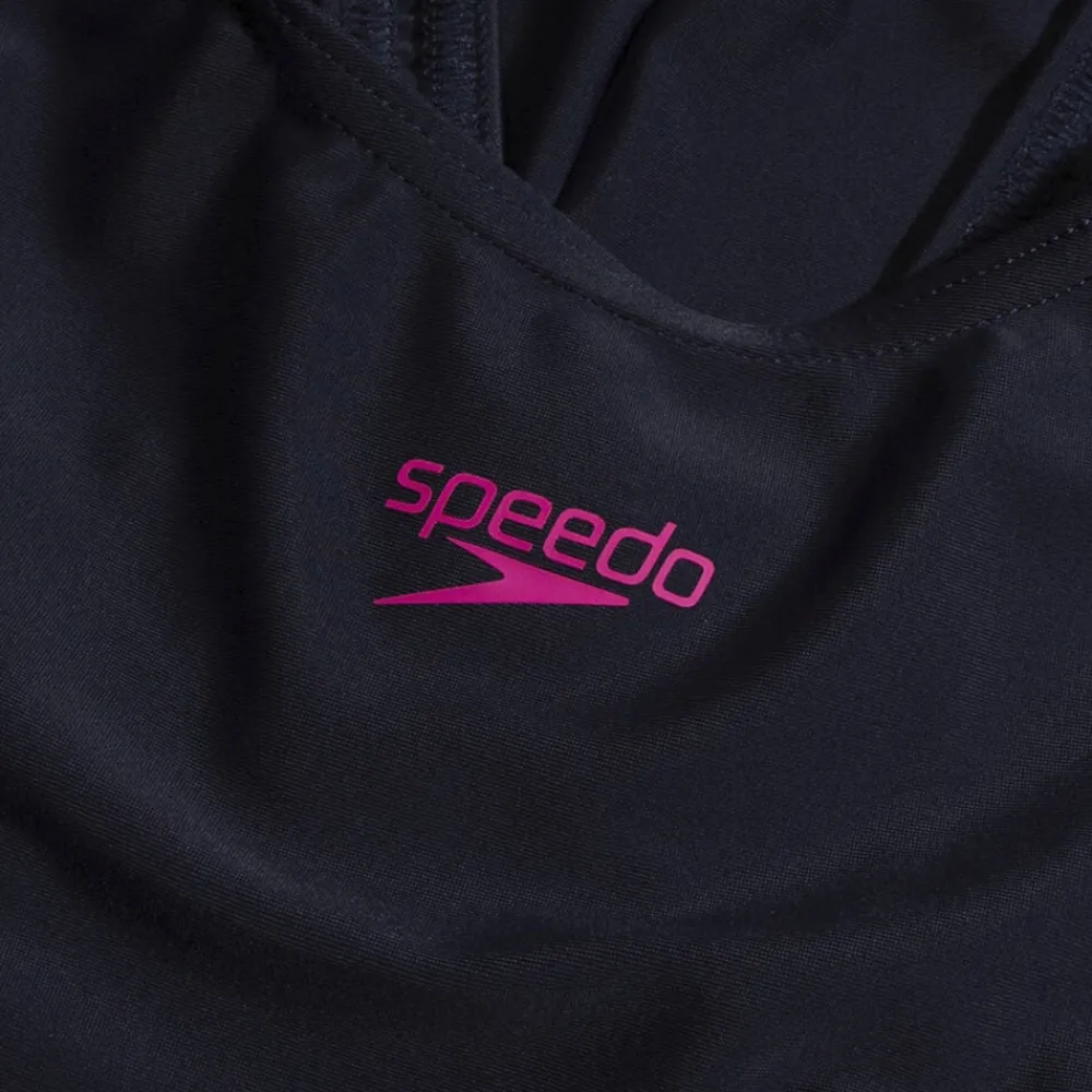 Speedo Placement Muscleback Badedragt Sort Best