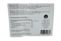 Magasin Chokolade Plade, Mørk chokolade m/ karamel & salt 90 g