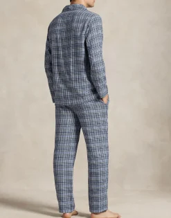 Plaid Flannel Sleep Set><noscript><img width=