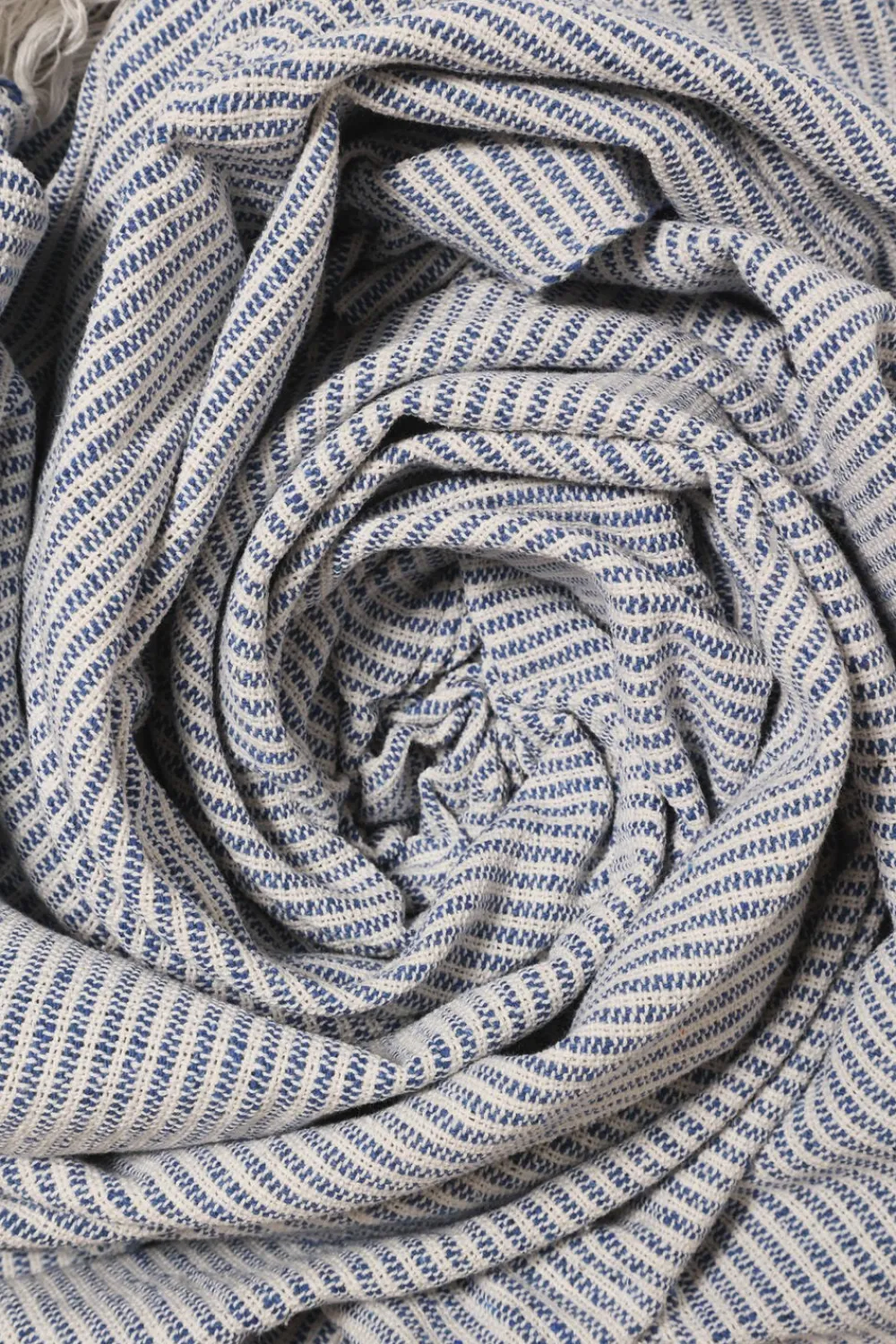 AU Maison Plaid, Vævet-Royal Blå/Natur, 130x180 cm Sale