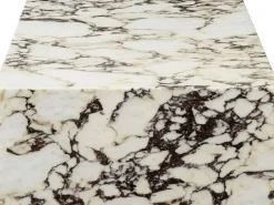 Audo Copenhagen Plinth Low, Calacatta Viola