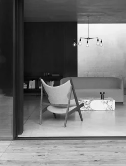 Audo Copenhagen Plinth Low, Calacatta Viola