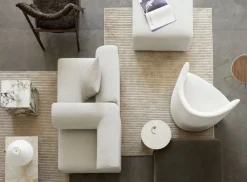 Audo Copenhagen Plinth Tall, Calacatta Viola