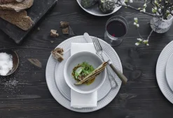 Plissé flad tallerken 20 cm.><noscript><img width=