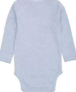 Børn Copenhagen Colors POINTELLE HEART LAPNECK BODY LS