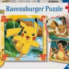 Børn Ravensburger puslespil Pokemon 3x49p
