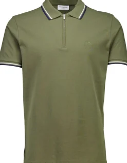 Lindbergh Polo shirt w. zip neck