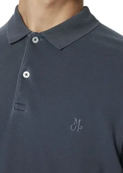 Polo, short sleeve, button placket,><noscript><img width=