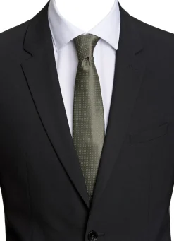 Lindbergh Polyester tie with dots 7 cm