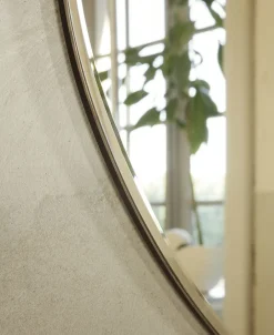 Ferm Living Pond Mirror - Small - Dark Chrome Online