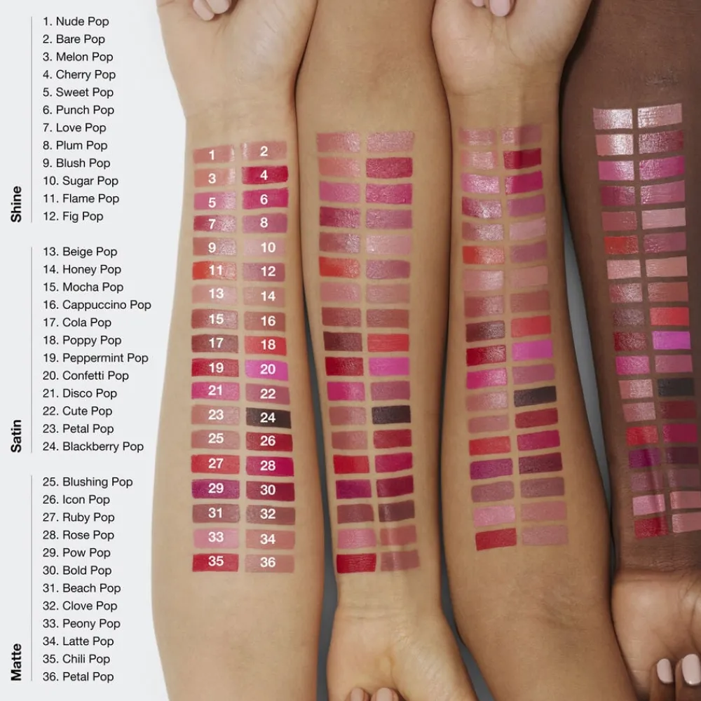 Clinique Pop Longwear Lipstick Satin