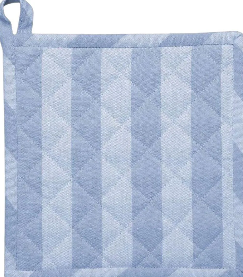 Magasin du Nord Collection Pot holder 22x22 cm BIRK -Stripe light blue