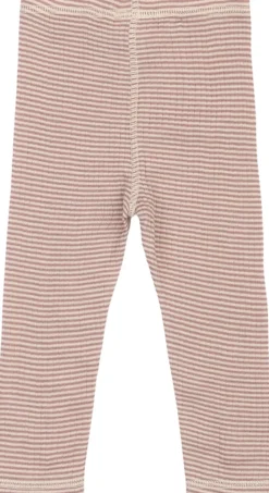 Børn PETIT PIAO PPDante Leggings Merino Wool Striped