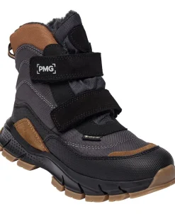 Primigi PPE GTX 89342 TEXTILE-SYNTHETIC LEA Nero-grig.scuro Hot