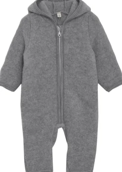 Pram Suit Ears Wool Fleece>Huttelihut Clearance
