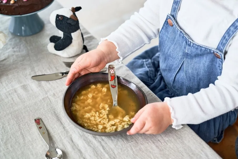 Prinsesse Emilie Børnebestik sæt 4-dele, Poleret>Zwilling New