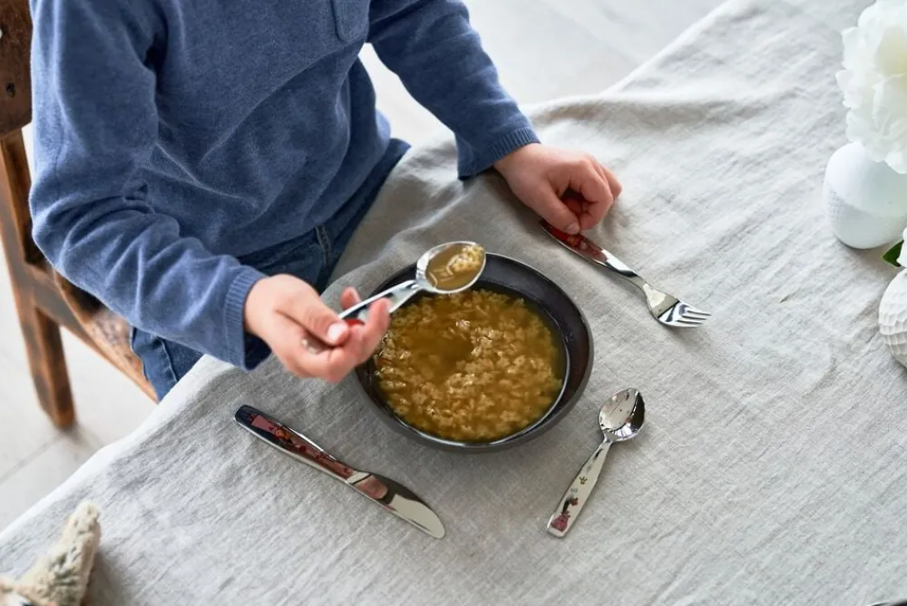 Prinsesse Emilie Børnebestik sæt 4-dele, Poleret>Zwilling New