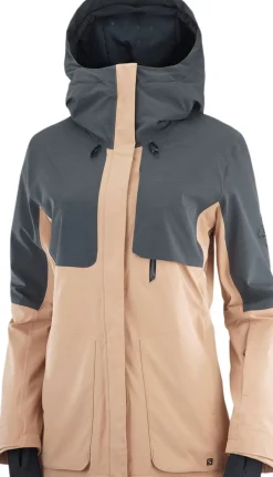 Dame Salomon Proof Light Insulated Skijakke