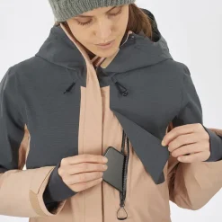 Dame Salomon Proof Light Insulated Skijakke