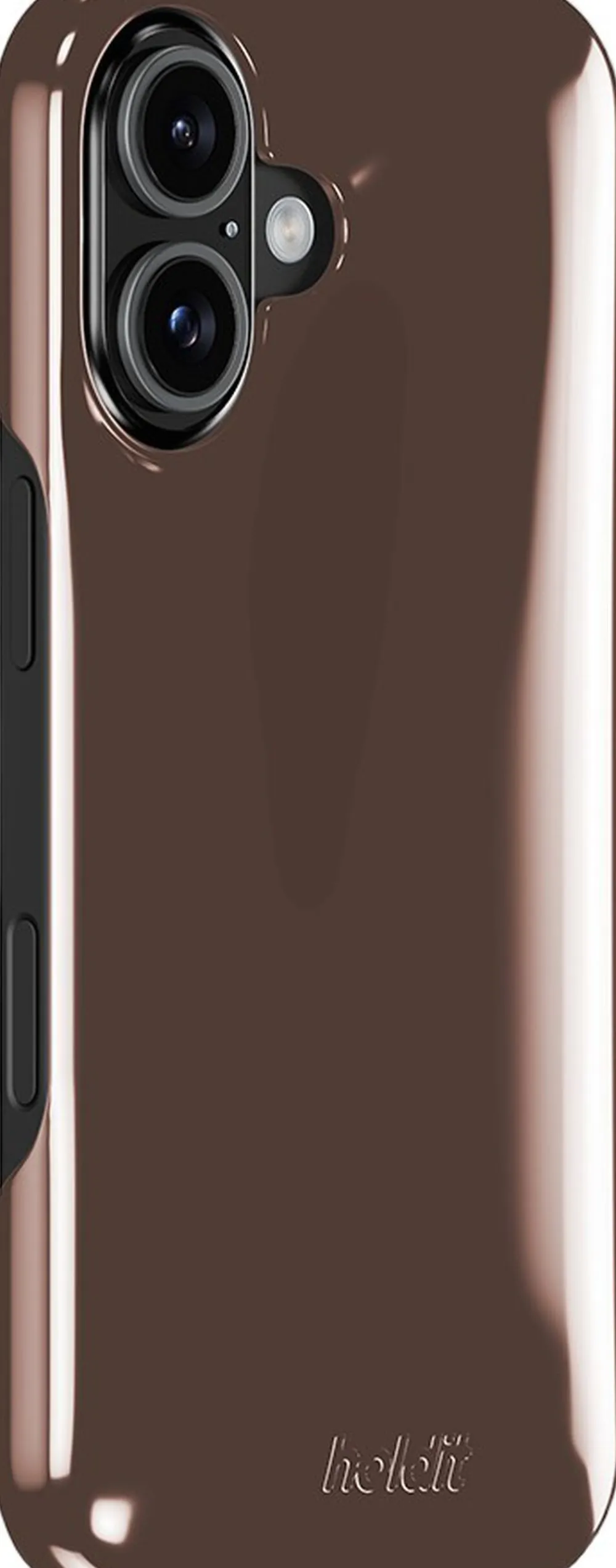 Dame HoldIt Puffy Case iPhone 16 Chocolate