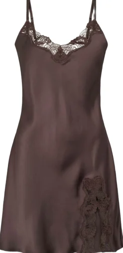 Dame Lady Avenue Pure Silk - Slip w. lace