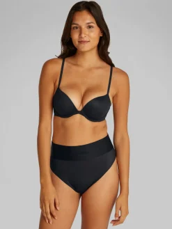 Calvin Klein PUSH UP PLUNGE Black Sale