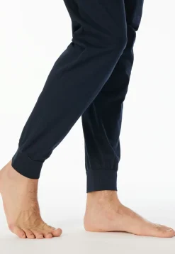 Schiesser Pyjama Long Nightblue Discount