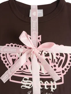 Dame Juicy Couture QUEEN OF SLEEP LS PYJAMA SET