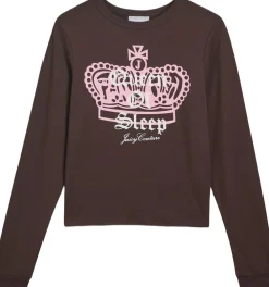 Dame Juicy Couture QUEEN OF SLEEP LS PYJAMA SET