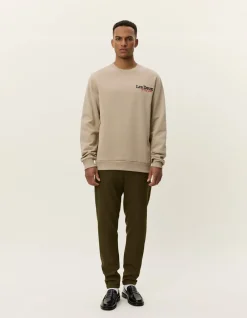 Les Deux Racing Sweatshirt Dark sand