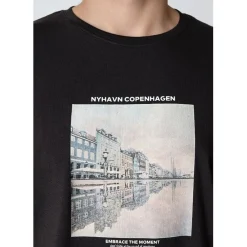 Clean Cut Copenhagen Rainy Copenhagen organic t-shirt Black Discount