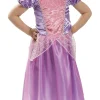 Børn 4-GIRLZ Rapunzel eventyrkjole STANDARD 100 by OEKO-TEX(C)