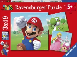 Børn Ravensburger puslespil Ravnsburger 3*49 brikker ass