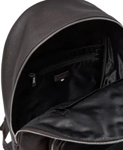 BOSS Ray_Backpack N. Dark brown Clearance